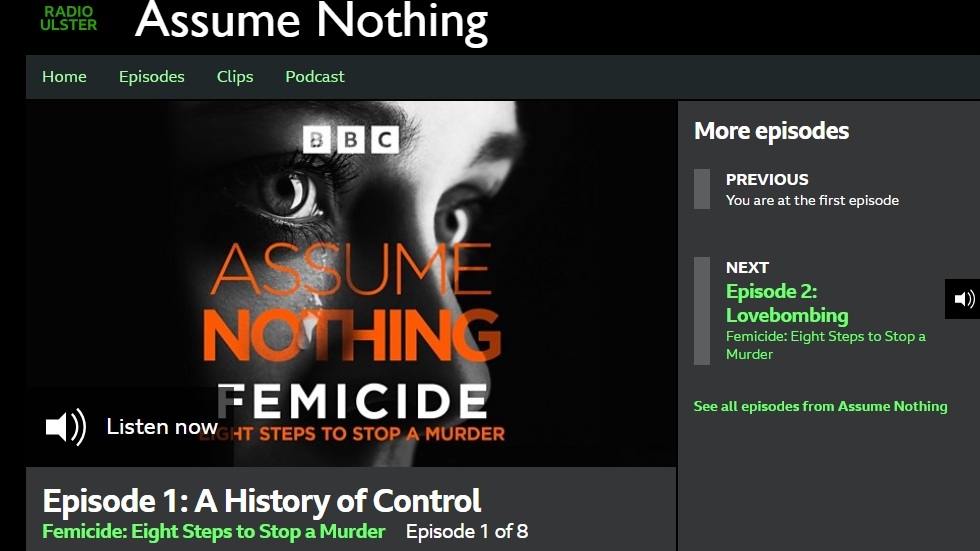 Assume Nothing Femicide Homicide Timeline